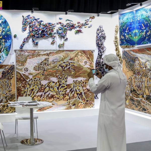 Украинский стенд на World Art Dubai